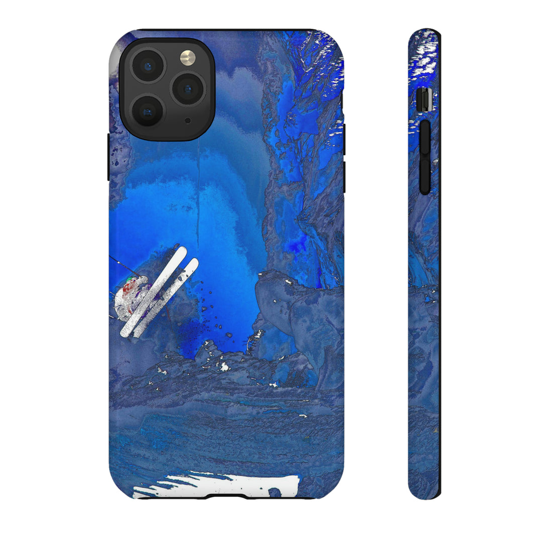 Cute IPhone Case | iPhone 15 Case | iPhone 15 Pro Max Case, Iphone 14 Case, Iphone 14 Pro Max Case IPhone Case for Art Lovers, Skiing Mountain - Studio40ParkLane