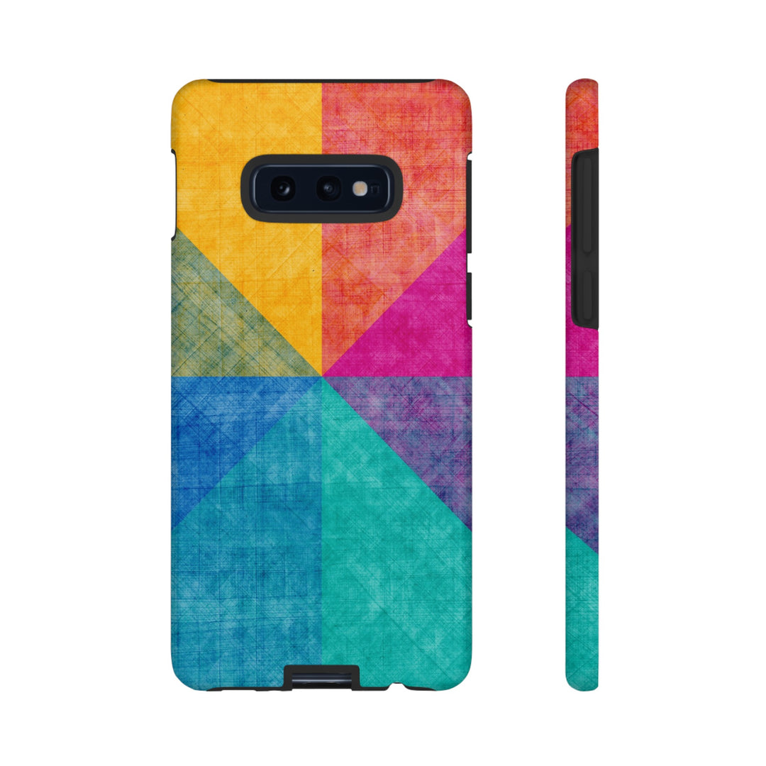 Impact Resistant, Colored Shapes, Cute Phone Cases for Samsung S24, S23, S22, S21, IPhone 15 pro Iphone 14 pro Iphone 13 IPhone 12 Iphone 11 - Studio40ParkLane