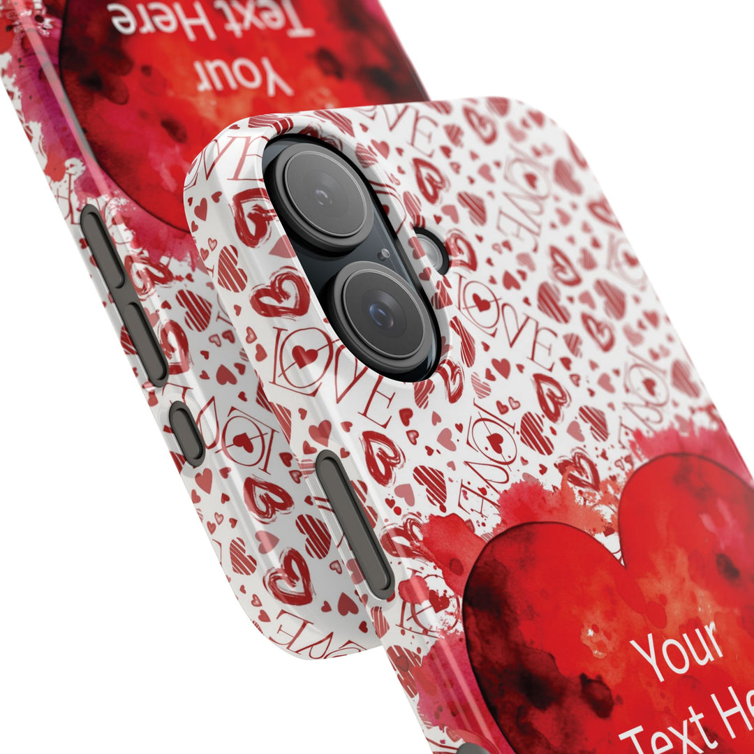 Slim Cute Phone Cases for Iphone - | iPhone 15 Case | iPhone 15 Pro Max Case, Iphone 14 Case, Iphone 14 Pro Max, Iphone 13, Valentine Hearts Love - Studio40ParkLane