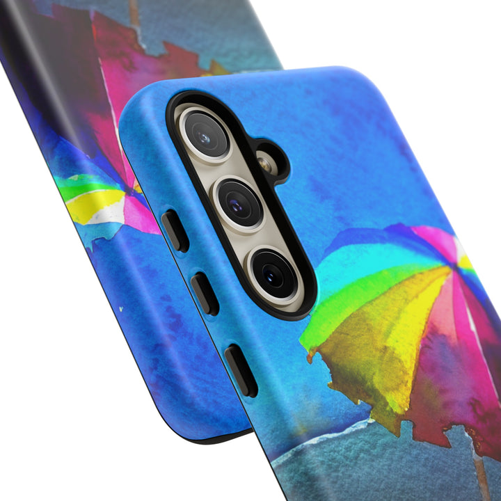 Cute Samsung Case | Cool Iphone Case | Summer Colorful Beach Parasol, Samsung S24, S23, S22, S21, IPhone 15 Case | Iphone 14 Case, Iphone 13 Case - Studio40ParkLane