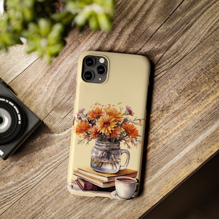 Slim Fall Autumn Leaves Cute Phone Cases for Iphone 16 | iPhone 15 Case | iPhone 15 Pro Max Case, Iphone 14, Iphone 14 Pro Max, Iphone 13, Slim Mom Dad Gift - Studio40ParkLane