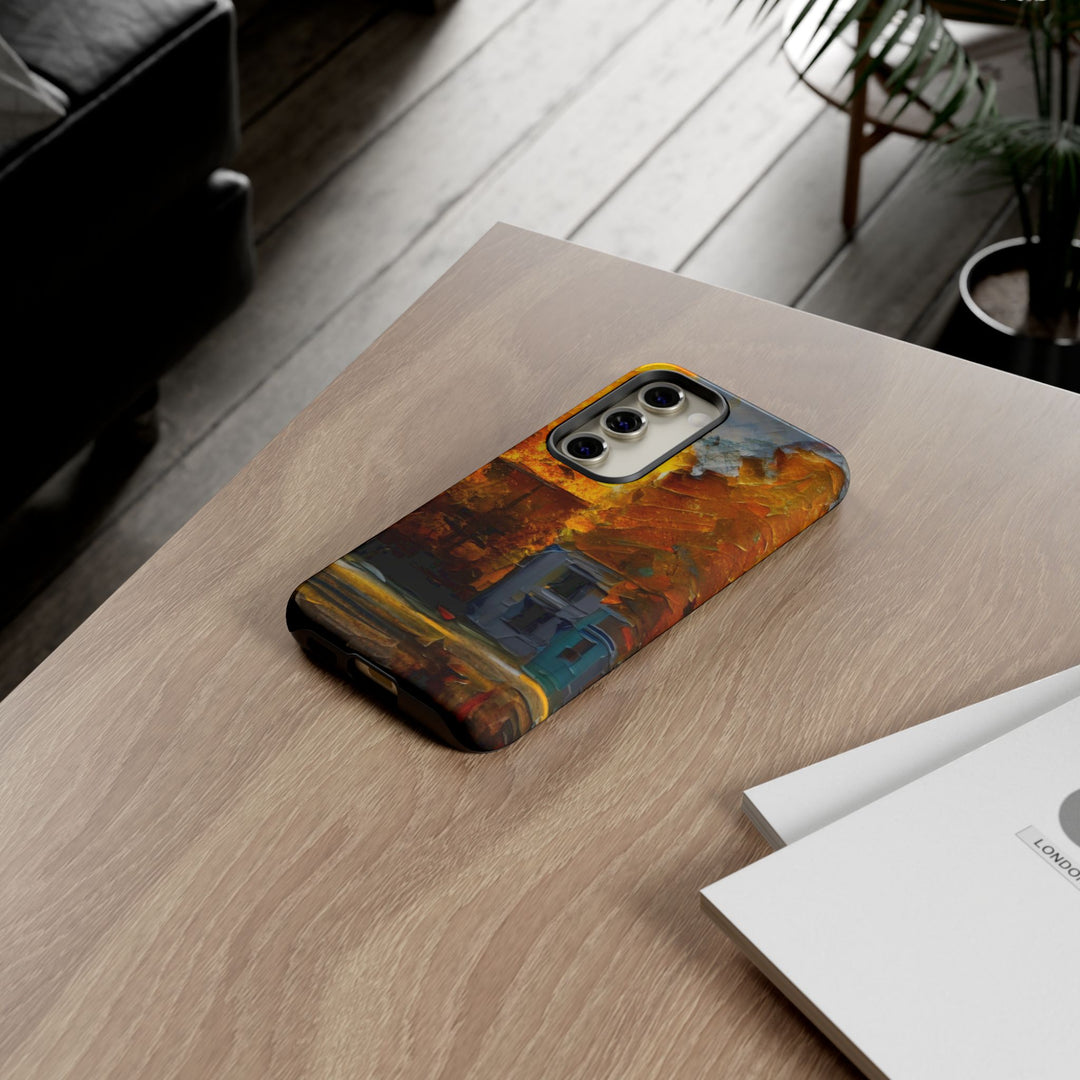 Impact Resistant, Fall Leaves Oil Painting, Cute Phone Cases for Samsung S24, S23, S22, S21, IPhone 15 pro Iphone 14 pro Iphone 13 IPhone 12 Iphone 11 - Studio40ParkLane