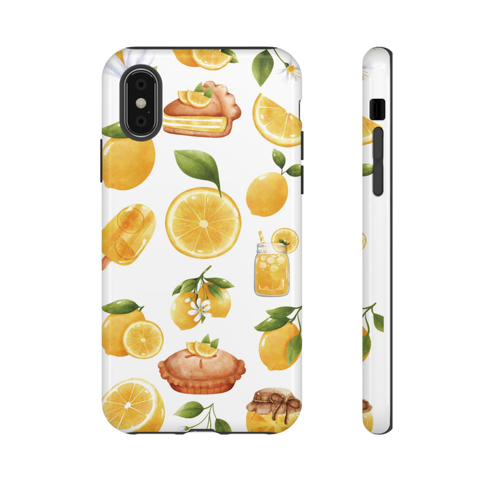 Cute IPhone Case | Summer Fruit Lemon, iPhone 15 Case | iPhone 15 Pro Case, Iphone 14 Case, Iphone 14 Pro Max Case, Protective Iphone Case - Studio40ParkLane