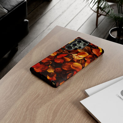 Autumn Fall Leaves Gift for Her Cute Phone Case for, Samsung Galaxy S24, S23, S22, S21, IPhone 16 Case | Iphone 15, Iphone 14, IPhone 13 Case