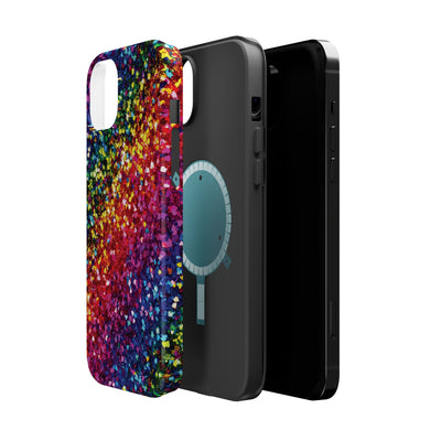 Non Glitter Color Composition Magsafe Cute Phone Case for Iphone Gift for Her,  | iPhone 15 Case | iPhone 15 Pro Max Case, Iphone 14, Iphone 14 Pro Max, Iphone 13, Iphone 16