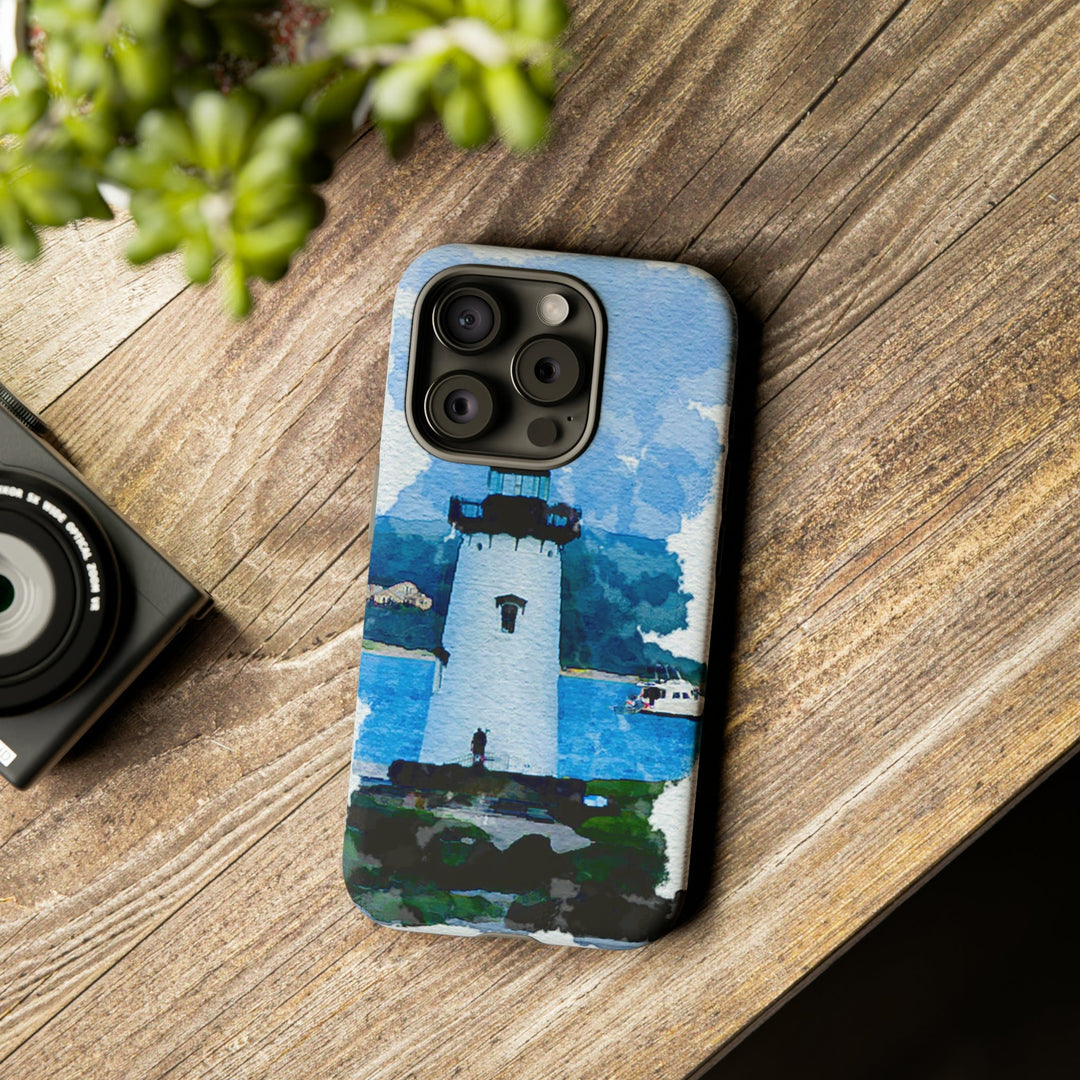 Cool Phone Case | Summer Lighthouse, For iPhone 15 Case | iPhone 15 Pro Case, Iphone 14 Case, Iphone 14 Pro Max Case, Protective Iphone Case - Studio40ParkLane