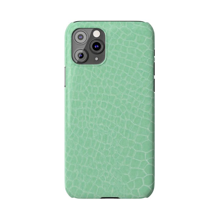 Slim Non Leather Mint Color Pattern Gift for Her Cute Phone Cases for Iphone 16 Pro Max | iPhone 15 Case | iPhone 15 Pro Max Case, Iphone 14, 13, 12, 11, 10, 8, 7 - Studio40ParkLane