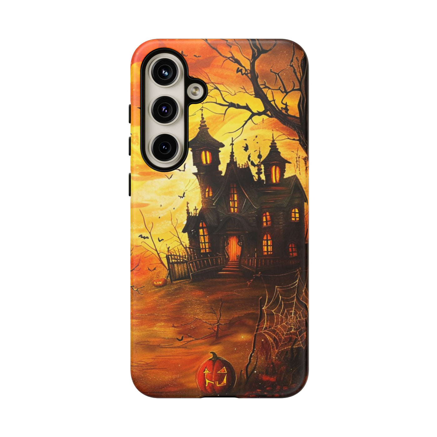 Halloween Spooky Impact Resistant, Cute Phone Cases for Samsung S24, S23, S22, S21, IPhone 15 pro Iphone 14 pro Iphone 13 IPhone 12 Iphone 11