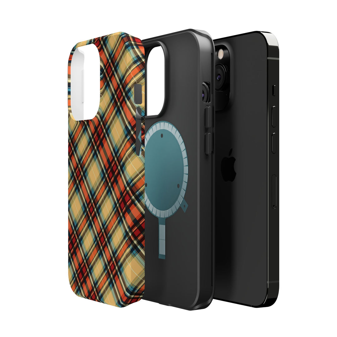 Checkered Plaid Magsafe Gift for Her Cute Phone Case for Iphone, | iPhone 16 | iPhone 15 Pro Max, Iphone 14 Pro Max, 13 12 11 10 9 8 7 - Studio40ParkLane
