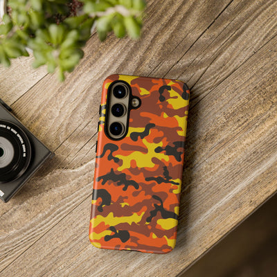 Impact Resistant, Fall camo Camouflage, Cute Phone Cases for Samsung S24, S23, S22, S21, IPhone 15 pro Iphone 14 pro Iphone 13 IPhone 12 Iphone 11