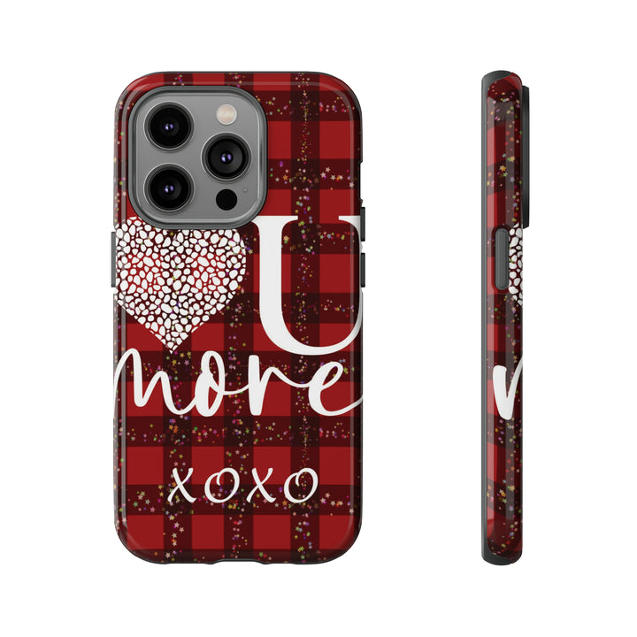 Cute IPhone Case | iPhone 15 Case | iPhone 15 Pro Max Case, Iphone 14 Case, Iphone 14 Pro Max Case IPhone Case for Art Lovers, Love You Red - Studio40ParkLane