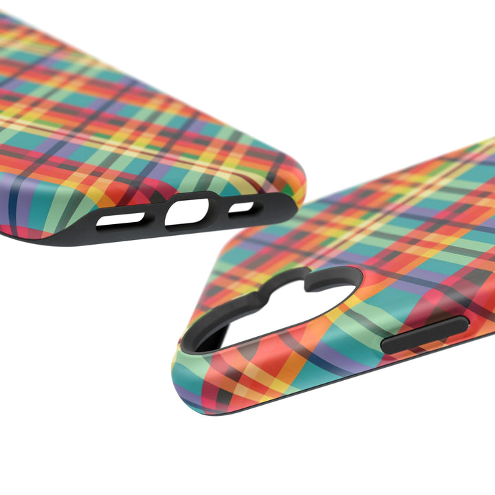 Checkered Plaid Magsafe Gift for Her Cute Phone Case for Iphone, | iPhone 16 | iPhone 15 Pro Max, Iphone 14 Pro Max, 13 12 11 10 9 8 7 - Studio40ParkLane