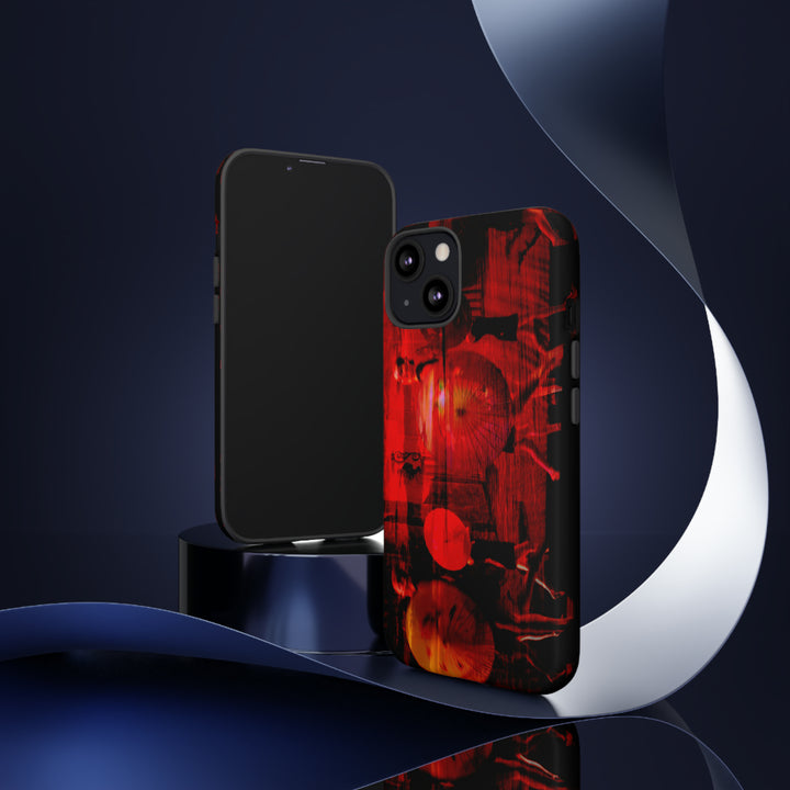 Cute IPhone Case | iPhone 15 Case | iPhone 15 Pro Max Case, Iphone 14 Case, Iphone 14 Pro Max Case IPhone Case for Art Lovers, Sunset Dance Red - Studio40ParkLane
