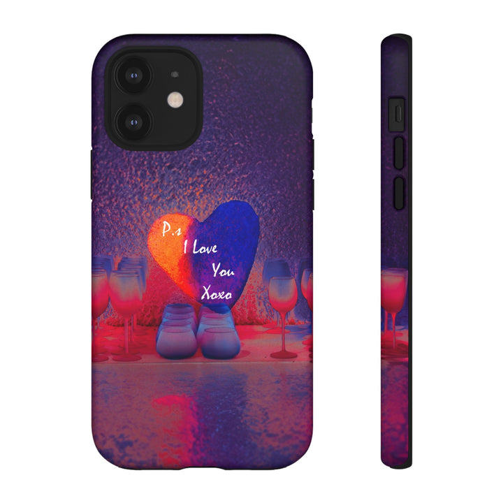 Cute Samsung Case | Cool Iphone Case | PS I love You - Heart, Samsung S24, S23, S22, S21, IPhone 15 Case | Iphone 14 Case, Iphone 13 Case - Studio40ParkLane