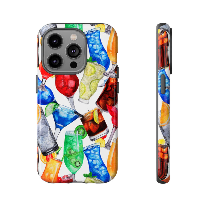 Cute Samsung Case | Cool Iphone Case | Summer Fruit Cocktail, Samsung S24, S23, S22, S21, IPhone 15 Case | Iphone 14 Case, Iphone 13 Case - Studio40ParkLane