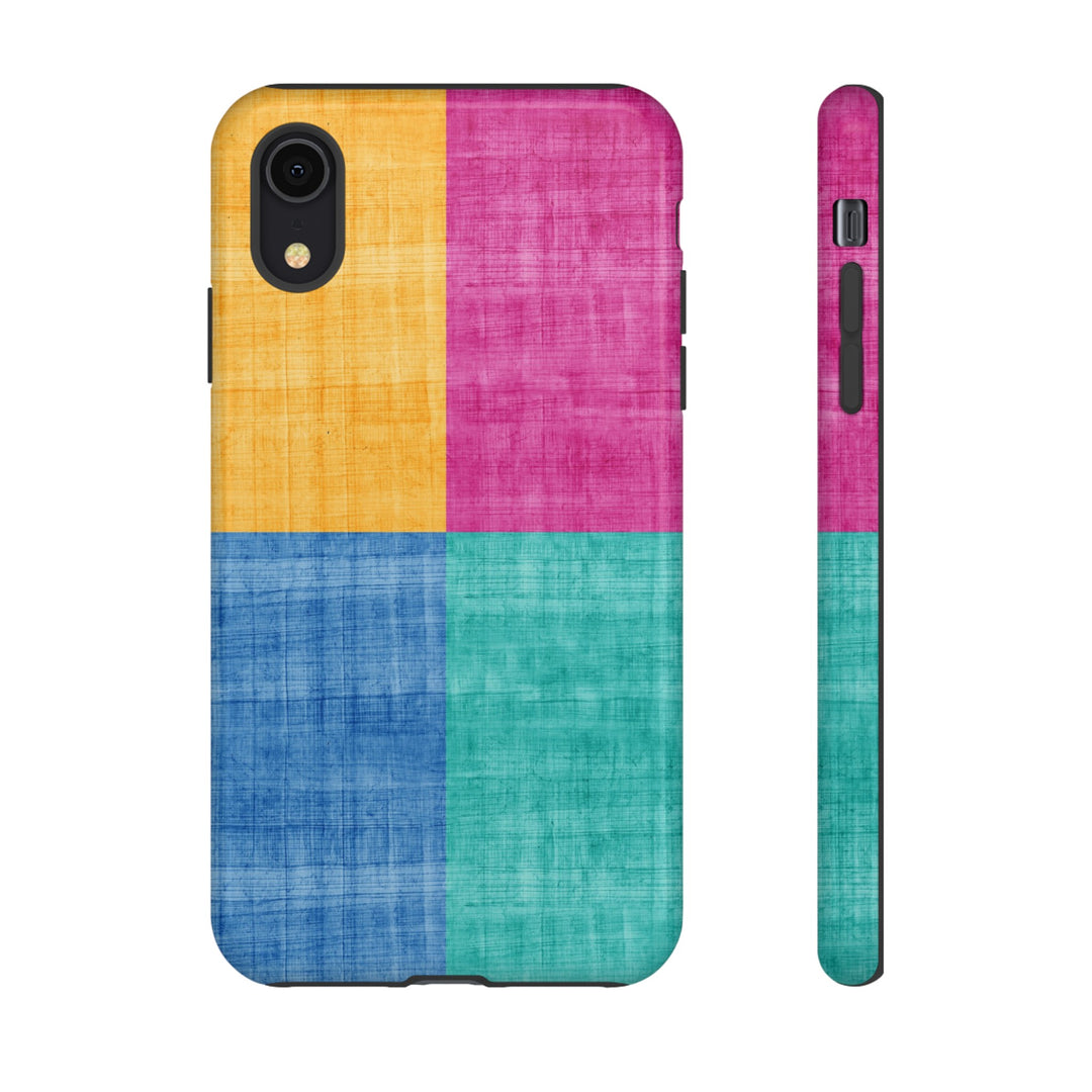 Impact Resistant, Colored Shapes, Cute Phone Cases for Samsung S24, S23, S22, S21, IPhone 15 pro Iphone 14 pro Iphone 13 IPhone 12 Iphone 11 - Studio40ParkLane