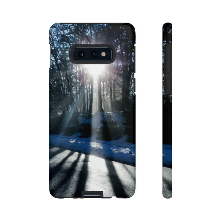 Cute Samsung Phone Case | Aesthetic Samsung Phone Case | Galaxy S23, S22, S21, S20 | Winter Sunshine, Protective Phone Case - Studio40ParkLane