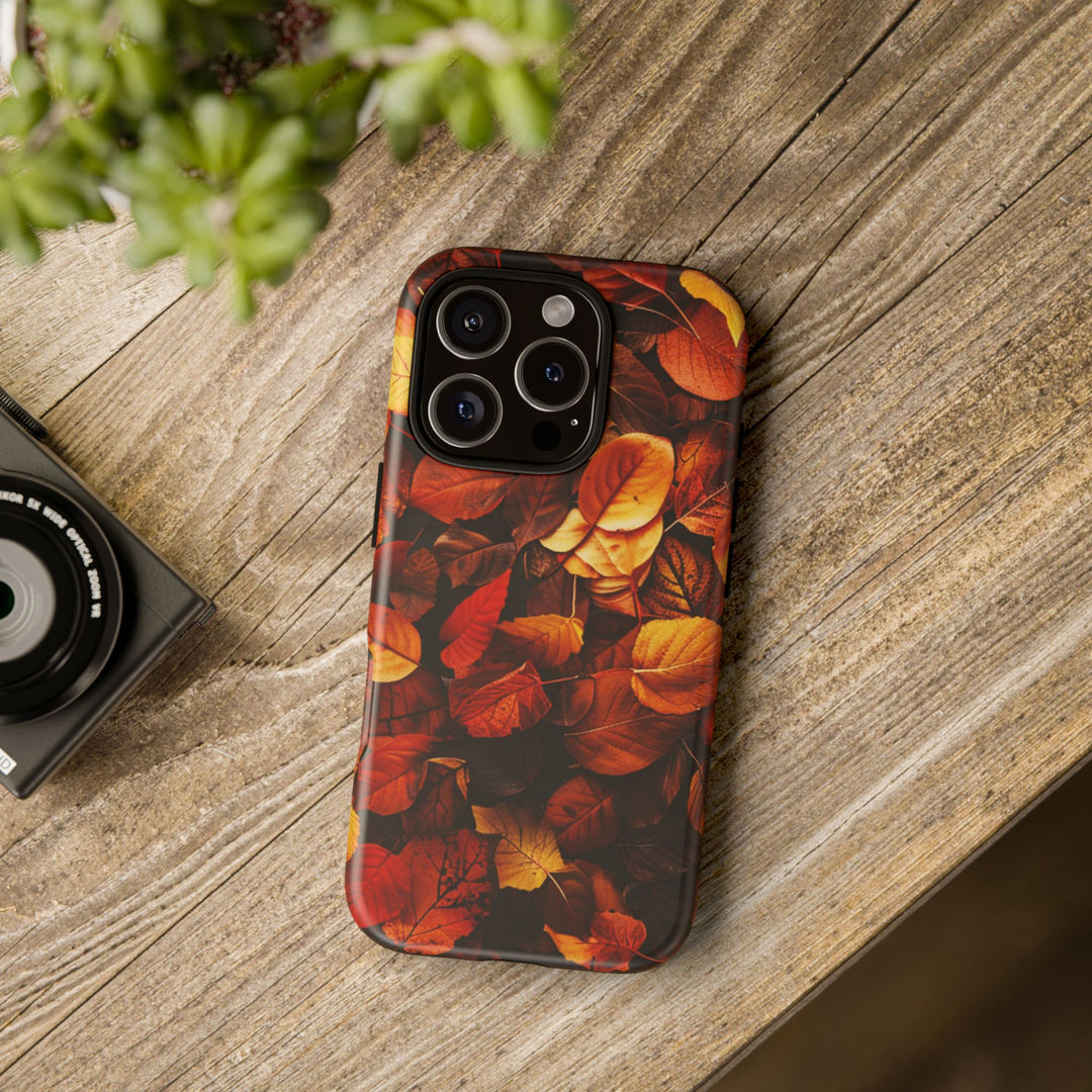 Autumn Fall Leaves Gift for Her Cute Phone Case for, Samsung Galaxy S24, S23, S22, S21, IPhone 16 Case | Iphone 15, Iphone 14, IPhone 13 Case - Studio40ParkLane