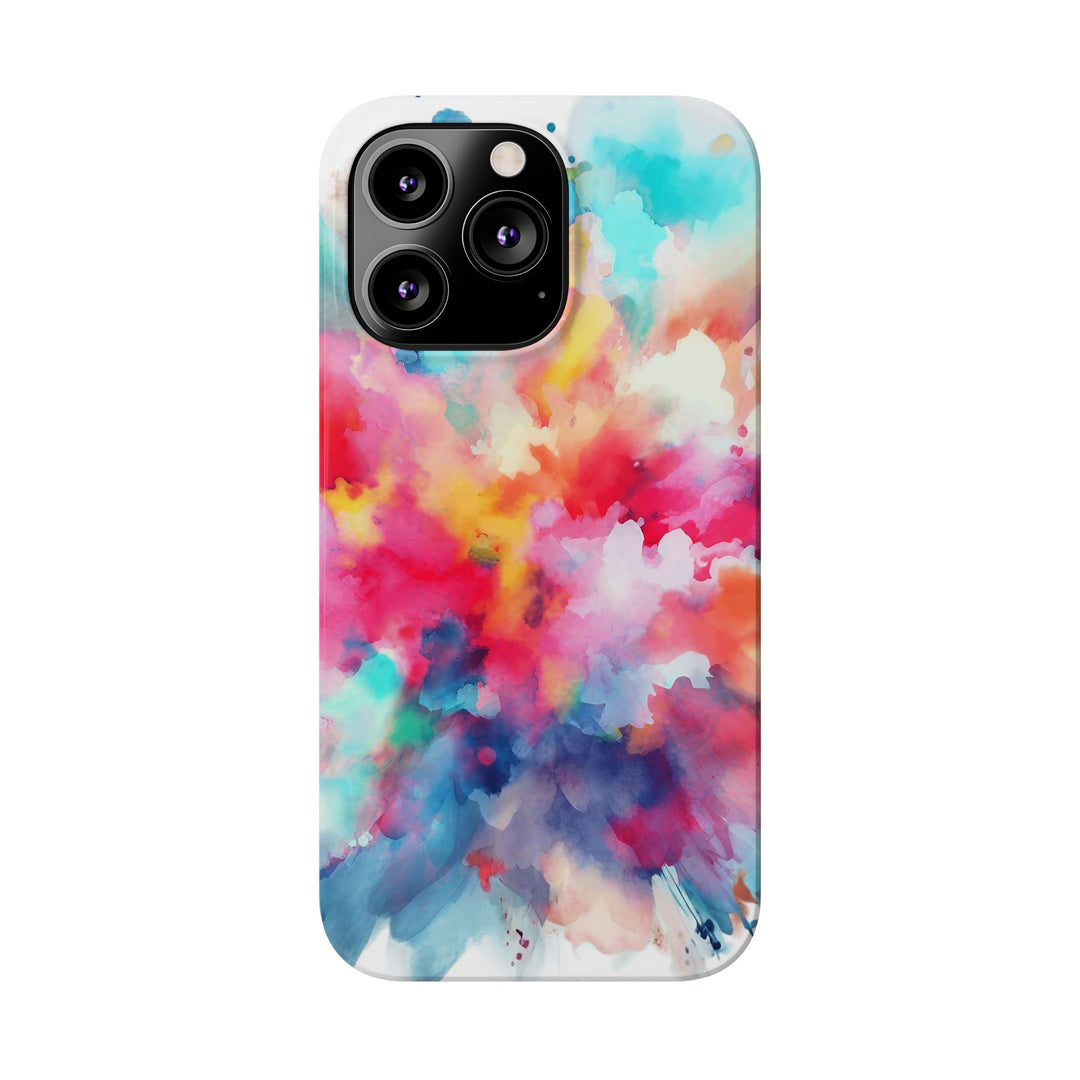 Slim Paint Splash Gift for Her Cute Phone Cases for Iphone 16 Pro Max | iPhone 15 Case | iPhone 15 Pro Max Case, Iphone 14, Iphone 14 Pro Max, Iphone 13 12 11 8 7 - Studio40ParkLane