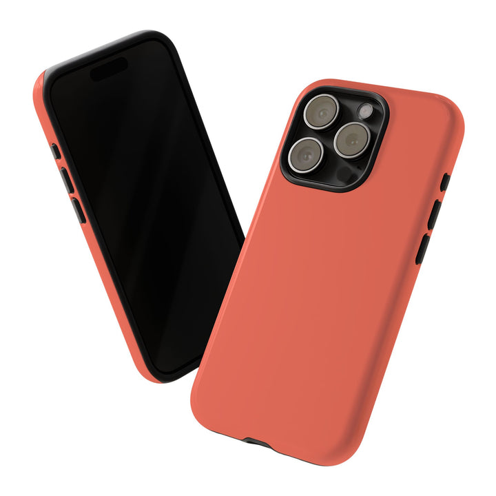 Premium Tough Coral Pink Orange Gift for Her Cute Phone Cases for Samsung S25 S24, S23, S22, S21, Iphone, 16, 15, 14, 13 Pro Max Ultra - Studio40ParkLane