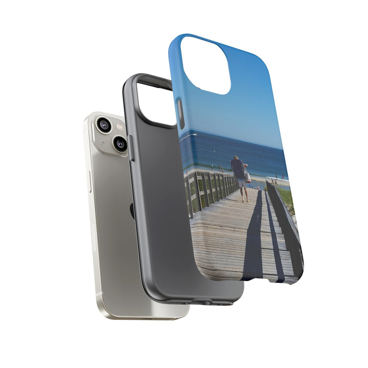 Cute Samsung Case | Cool Iphone Case | Summer Beach Walk, Samsung S24, S23, S22, S21, IPhone 15 Case | Iphone 14 Case, Iphone 13 Case - Studio40ParkLane