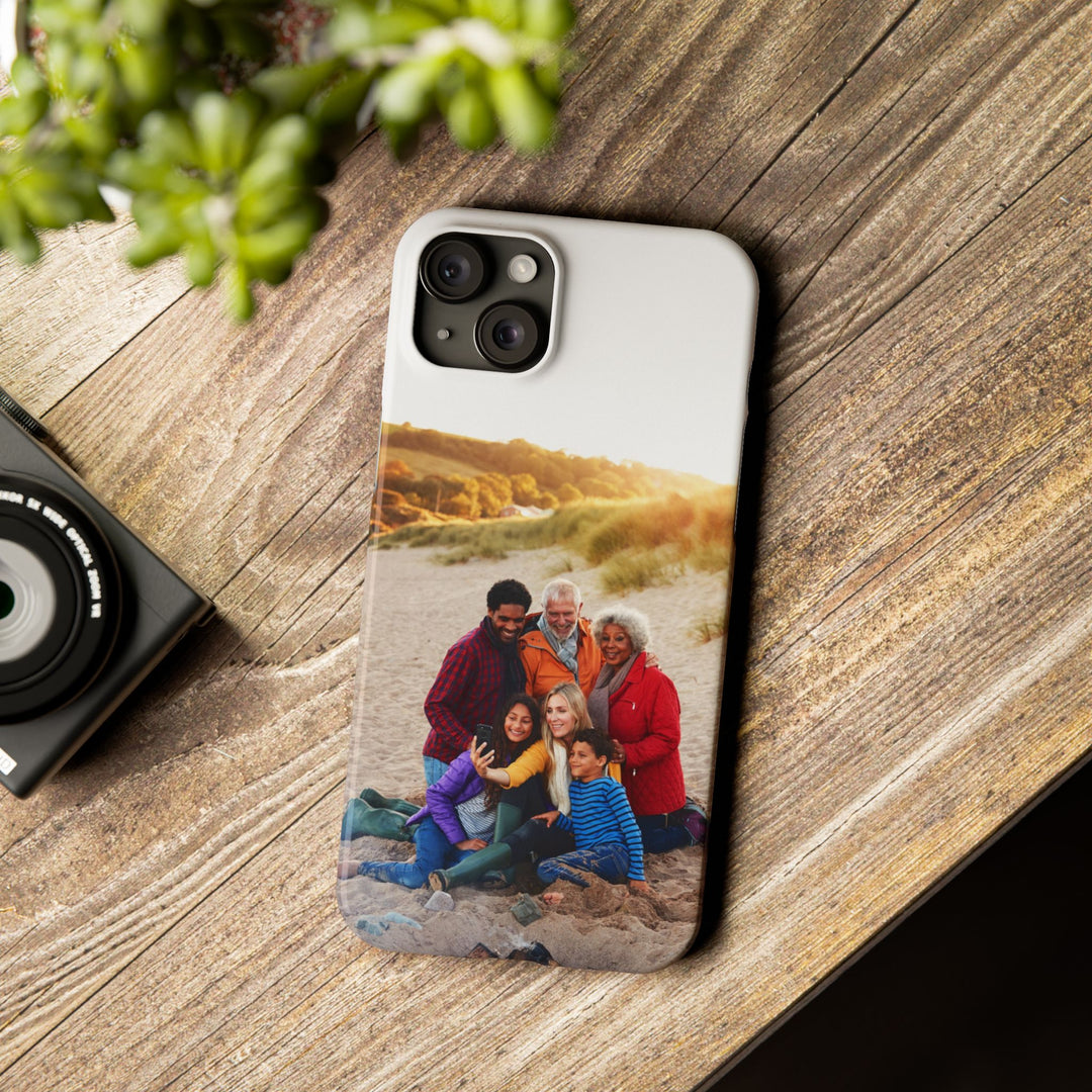 Slim Custom Personalized Family Photo Phone Cases for Iphone 16 | iPhone 15 Case | iPhone 15 Pro Max Case, Iphone 14, Iphone 14 Pro Max, Iphone 13, Slim - Studio40ParkLane