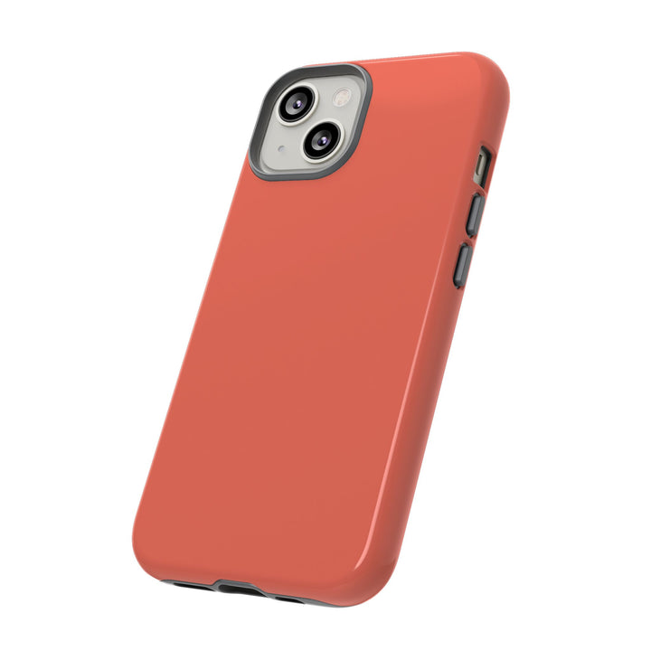 Premium Tough Coral Pink Orange Gift for Her Cute Phone Cases for Samsung S25 S24, S23, S22, S21, Iphone, 16, 15, 14, 13 Pro Max Ultra - Studio40ParkLane
