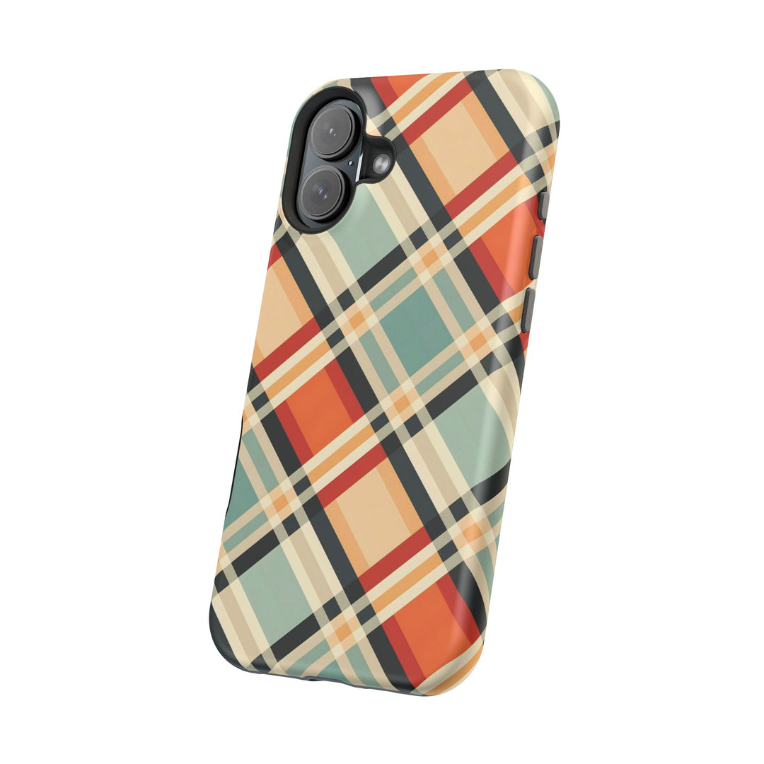 Checkered Plaid Magsafe Gift for Her Cute Phone Case for Iphone, | iPhone 16 | iPhone 15 Pro Max, Iphone 14 Pro Max, 13 12 11 10 9 8 7 - Studio40ParkLane