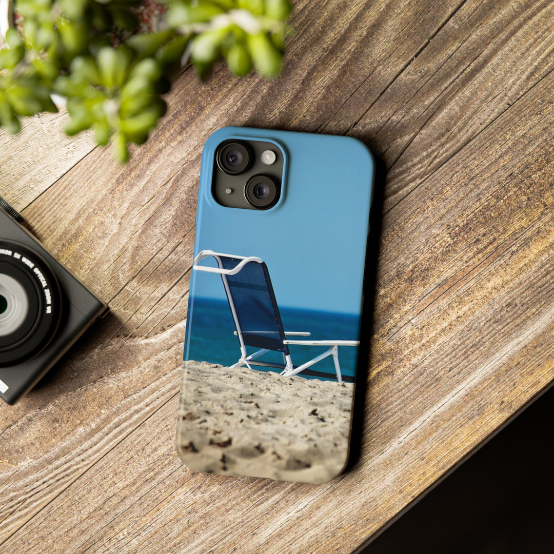 Slim Cute Phone Cases for Iphone - | iPhone 15 Case | iPhone 15 Pro Max Case, Iphone 14 Case, Iphone 14 Pro Max, Iphone 13, Summer Beach Chair - Studio40ParkLane