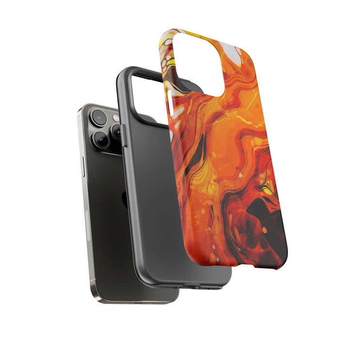 Impact Resistant, Fall Colors Marble, Cute Phone Cases for Samsung S24, S23, S22, S21, IPhone 15 pro Iphone 14 pro Iphone 13 IPhone 12 Iphone 11 - Studio40ParkLane