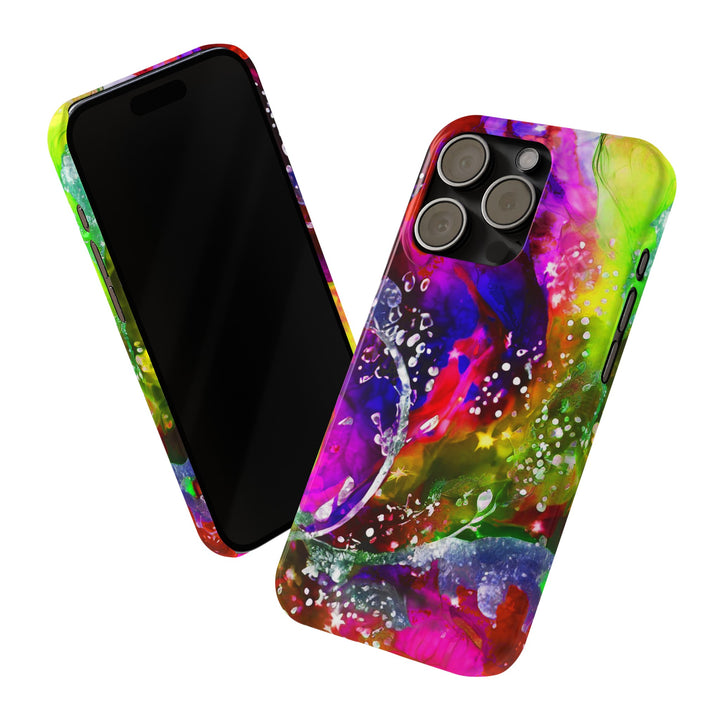 Slim Cute Phone Cases for Iphone | iPhone 15 Case | iPhone 15 Pro Max Case, Iphone 14, Iphone 14 Pro Max, Iphone 13, Summer Marble Feast - Studio40ParkLane