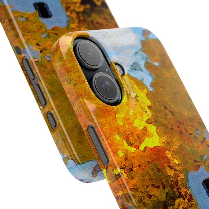 Slim Cute Phone Cases for Iphone - | iPhone 15 Case | iPhone 15 Pro Max Case, Iphone 14 Case, Iphone 14 Pro Max, Iphone 13, New England Fall Leaves - Studio40ParkLane