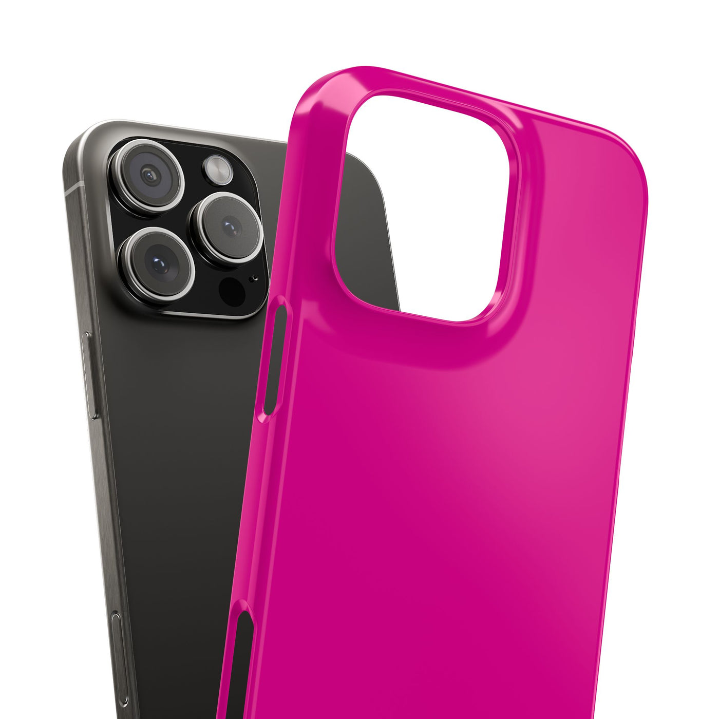 Slim Cute Bright Pink Phone Cases for Iphone 16 | iPhone 15 Case | iPhone 15 Pro Max Case, Iphone 14, Iphone 14 Pro Max, Iphone 13