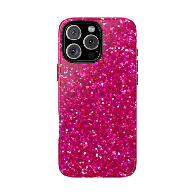 Pink Glitter Cute Phone Case, for IPhone 16 pro Max | Iphone 15, Iphone 14, IPhone 13 Case, 11 8 7, Samsung Galaxy S24, S23, S22, S21, 2 Layer Protection