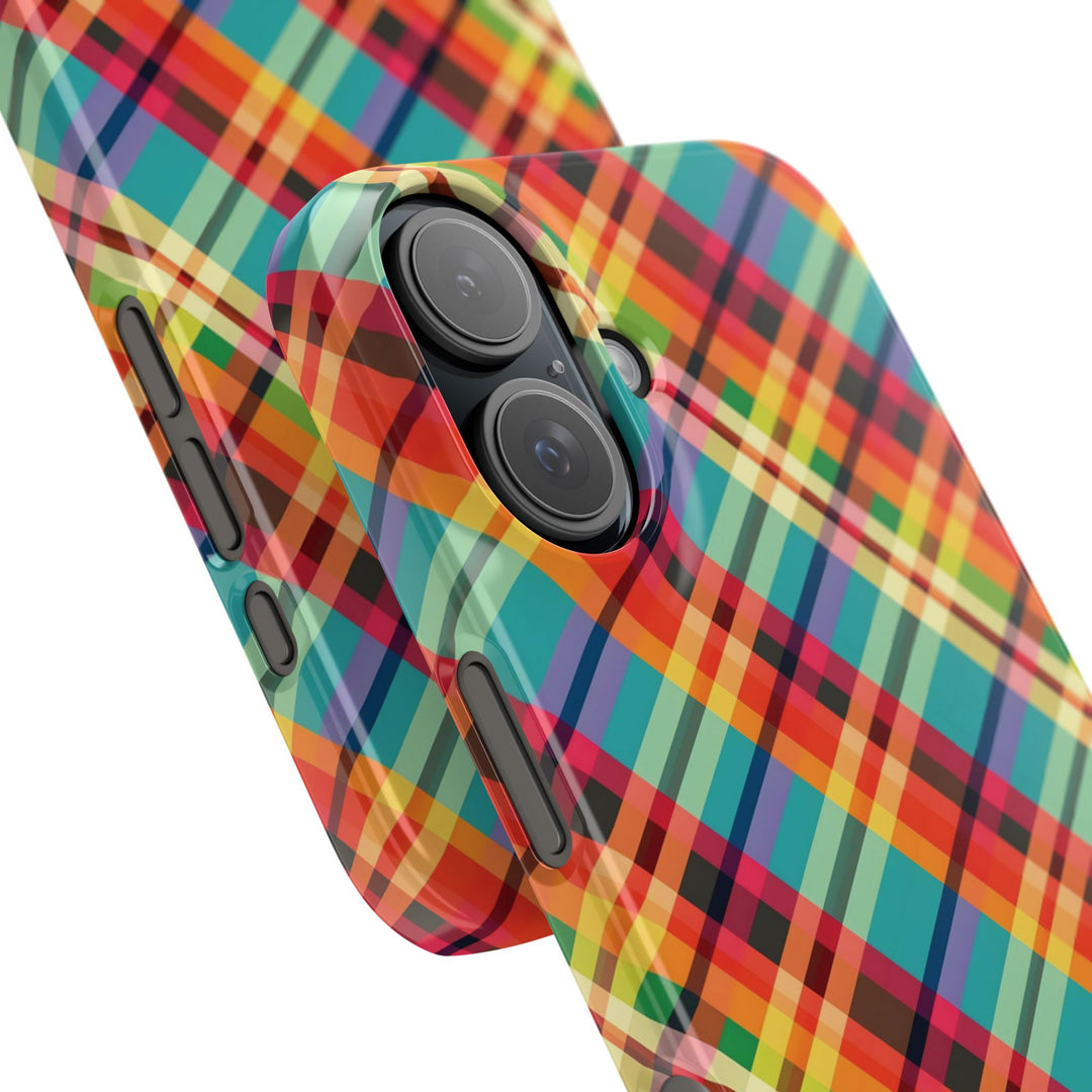 Slim Checkered Plaid Gift for Her Cute Phone Cases for Iphone 16 Pro Max | iPhone 15 Case | iPhone 15 Pro Max Case, Iphone 14, 13, 12, 11, 10, 8, 7 - Studio40ParkLane