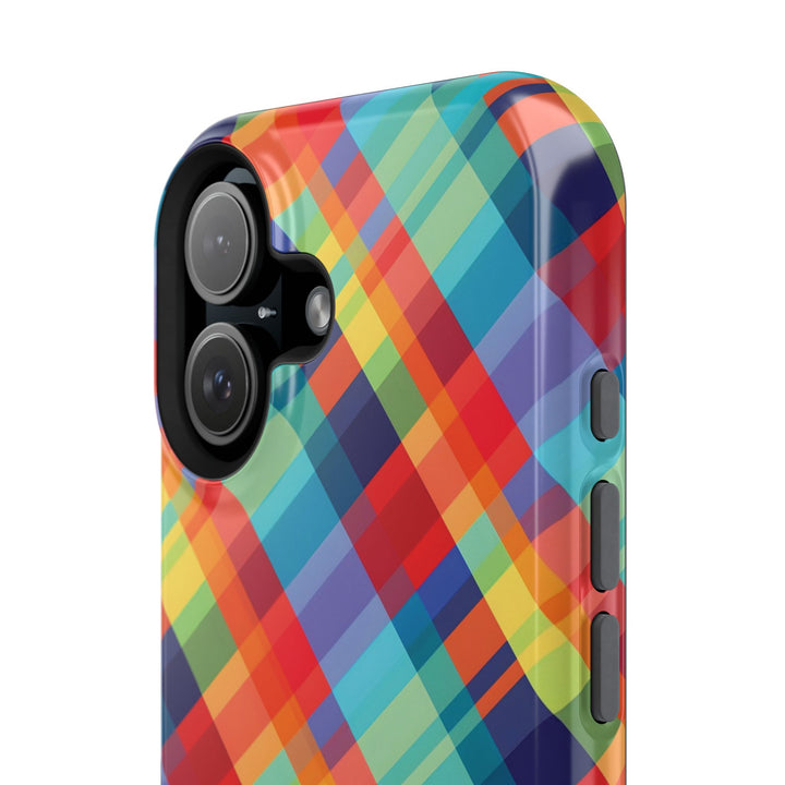 Checkered Plaid Magsafe Gift for Her Cute Phone Case for Iphone, | iPhone 16 | iPhone 15 Pro Max, Iphone 14 Pro Max, 13 12 11 10 9 8 7 - Studio40ParkLane