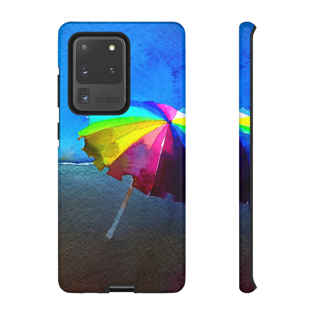 Cute Samsung Case | Cool Iphone Case | Summer Colorful Beach Parasol, Samsung S24, S23, S22, S21, IPhone 15 Case | Iphone 14 Case, Iphone 13 Case - Studio40ParkLane