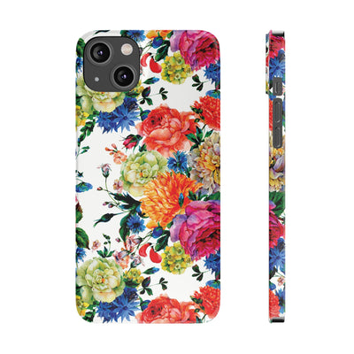 Slim Spring Flowers Gift for Her Cute Phone Cases for Iphone 16 Pro Max | iPhone 15 Case | iPhone 15 Pro Max Case, Iphone 14, 13, 12, 11, 10, 8, 7 - Studio40ParkLane
