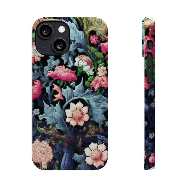 Slim Cute Phone Cases for Iphone - | iPhone 15 Case | iPhone 15 Pro Max Case, Iphone 14 Case, Iphone 14 Pro Max, Iphone 13, Flowers Scene - Studio40ParkLane