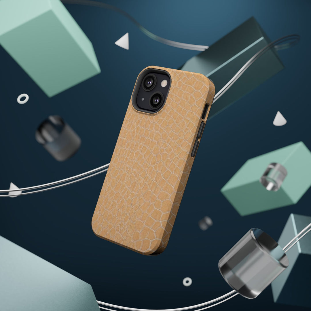 Non Leather Beige Color Pattern Magsafe Cute Phone Case for Iphone Gift for Her, | iPhone 15 Case | iPhone 15 Pro Max Case, Iphone 14, Iphone 14 Pro Max, Iphone 13, Iphone 16 - Studio40ParkLane
