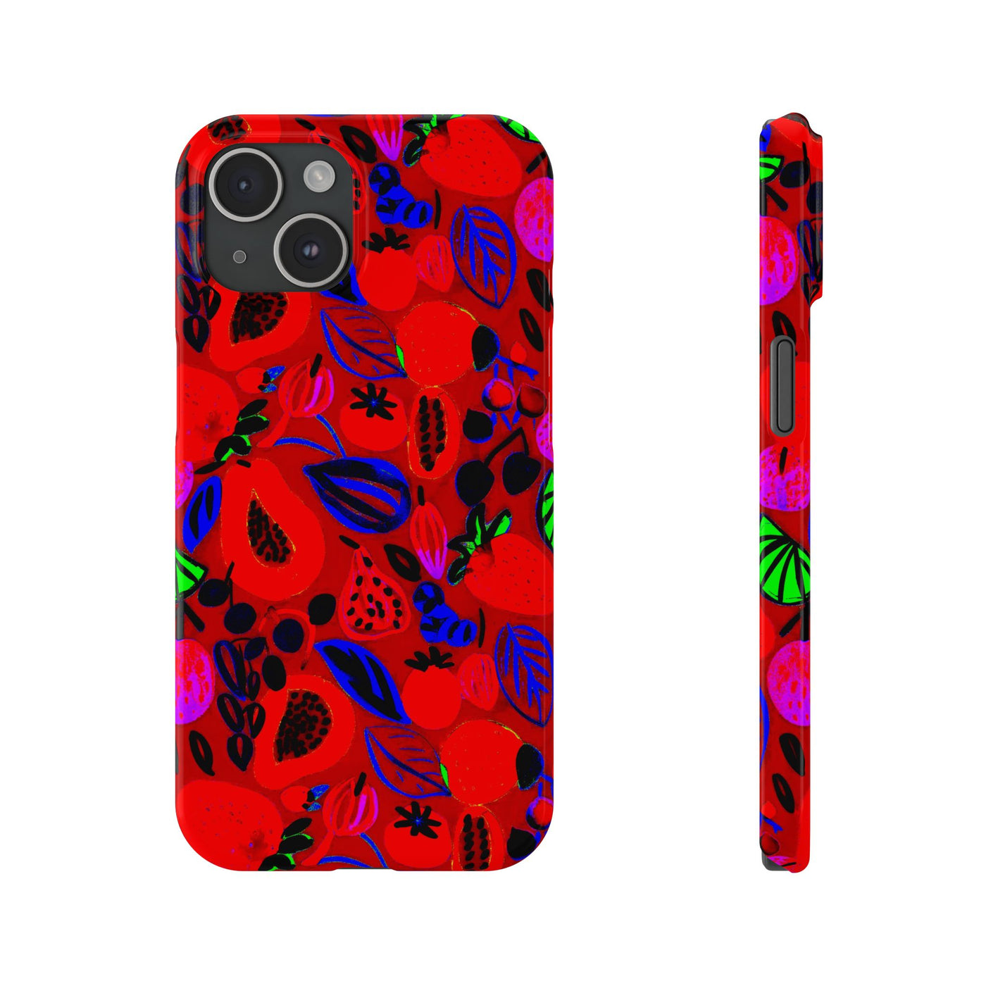 Trendy Fall Fruit Gift for Her Cute Phone Cases for Iphone 16 | iPhone 15 Case | iPhone 15 Pro Max Case, Iphone 14, Iphone 14 Pro Max, Iphone 13, Slim