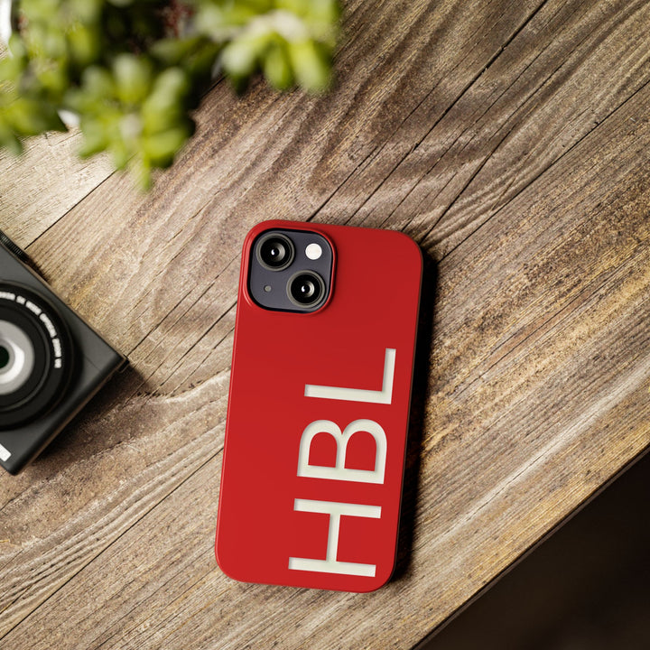Slim Custom Personalized Red Gift for Her Cute Phone Cases for Iphone 16 Pro Max | iPhone 15 Case | iPhone 15 Pro Max Case, Iphone 14, 13, 12, 11, 10, 8, 7 - Studio40ParkLane