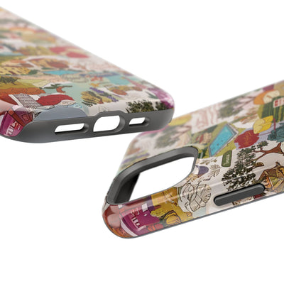 Italy Tuscany Coquette Collage Tough Magsafe Cute Phone Cases for Iphone | iPhone 17 Pro Max Case, Iphone 16, Iphone 15 14 13 12 11 10 9 - Studio40ParkLane