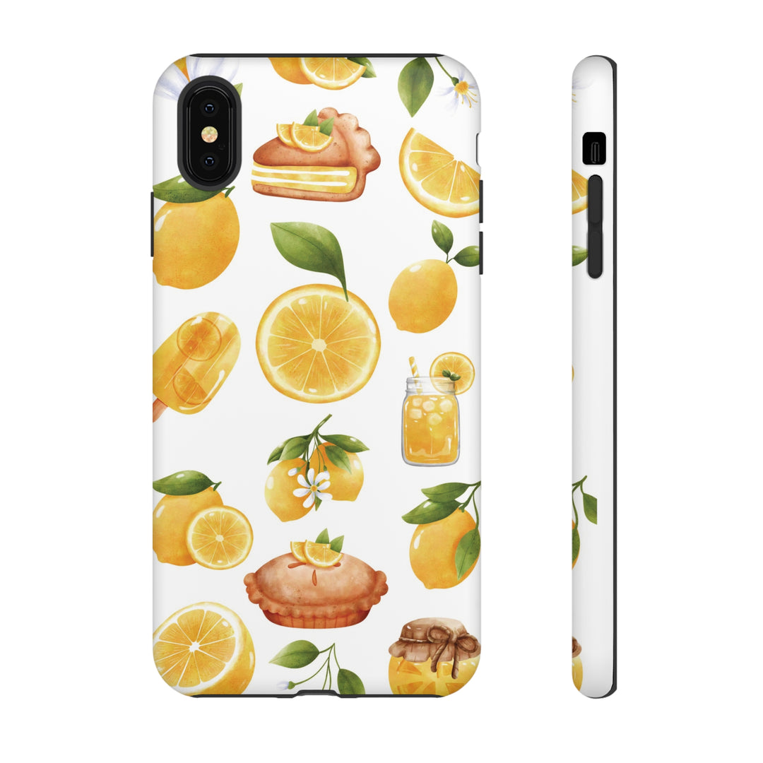 Cute IPhone Case | Summer Fruit Lemon, iPhone 15 Case | iPhone 15 Pro Case, Iphone 14 Case, Iphone 14 Pro Max Case, Protective Iphone Case - Studio40ParkLane