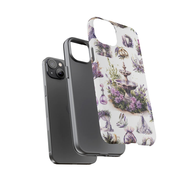 Impact Resistant, Lavender Wedding, Cute Phone Cases for Samsung S24, S23, S22, S21, IPhone 15 pro Iphone 14 pro Iphone 13 IPhone 12 Iphone 11 - Studio40ParkLane