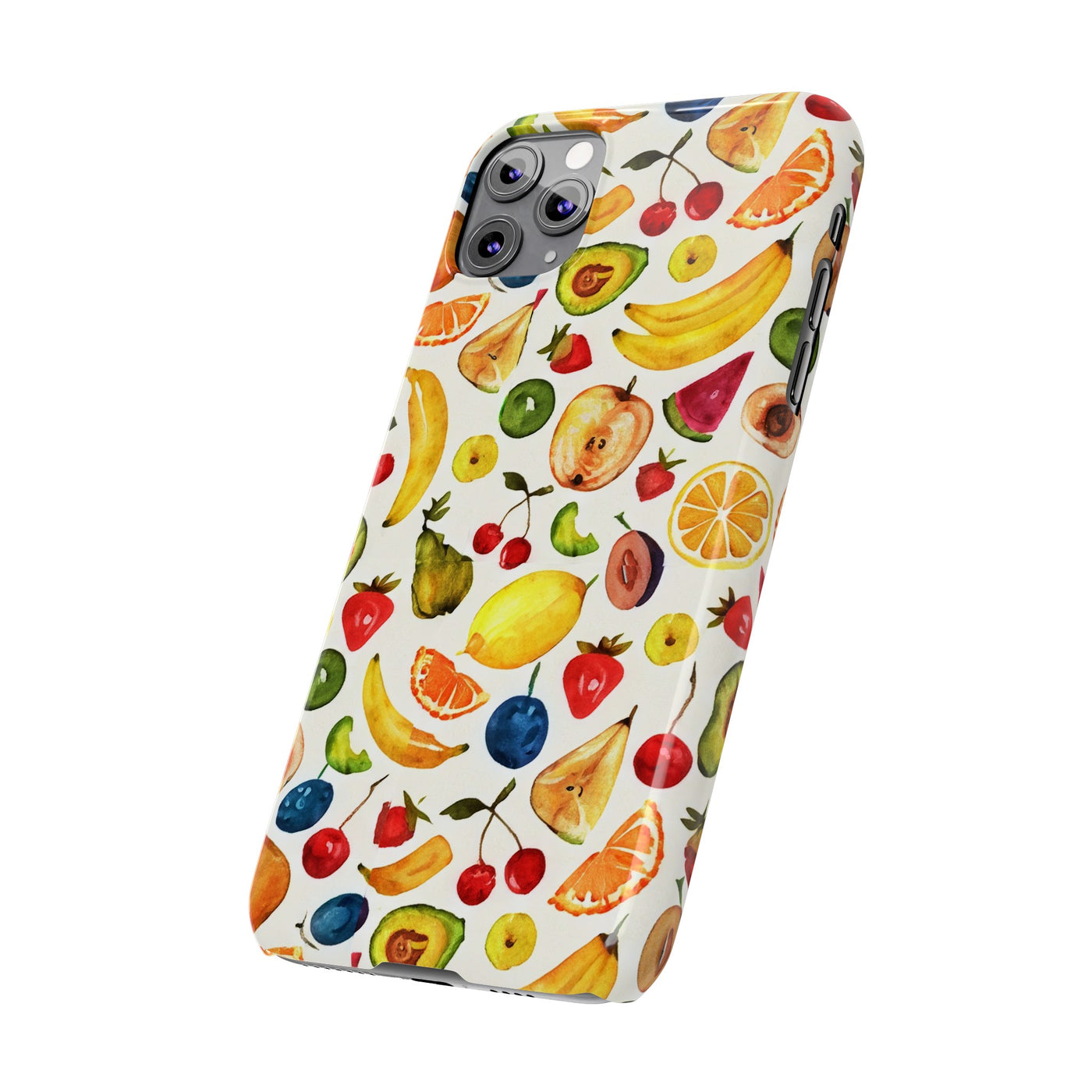 Fruit Mix Display Slim Cute Phone Cases for Iphone  | iPhone 15 Case | iPhone 15 Pro Max Case, Iphone 14, Iphone 14 Pro Max, Iphone 13