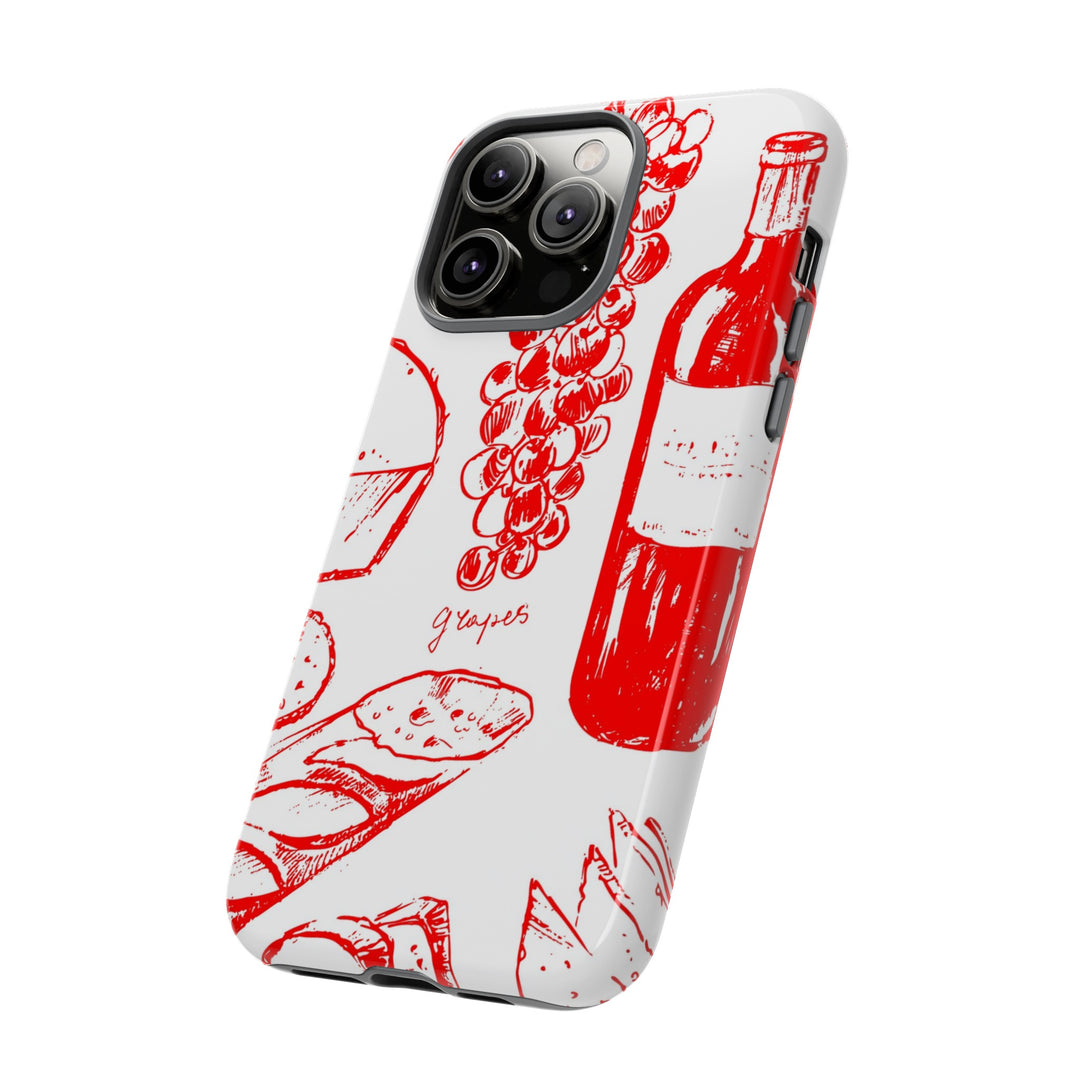 Impact Resistant, Italian French, Cute Phone Cases for Samsung S24, S23, S22, S21, IPhone 15 pro Iphone 14 pro Iphone 13 IPhone 12 Iphone 11 - Studio40ParkLane
