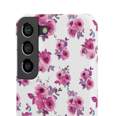 Snap Spring Flowers Cute Phone Cases for Samsung S24, S23, S22, S21, S20, Plus and Ultra, Iphone 16 Pro Max, Iphone 15, 14, 13, 12, 11, 10,9 - Studio40ParkLane