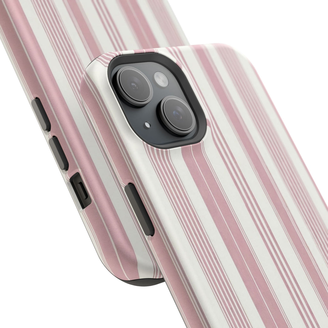 MagSafe Cute Phone Case, Coastal Striped Phone Case for iPhone 17 16 15 14 13 12 Pro Max, Samsung S26 S25 S24 Ultra case - Studio40ParkLane