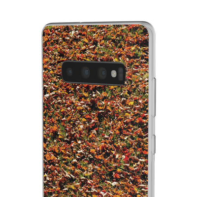 Cute Flexi Samsung Phone Cases, Fall Leaves Galaxy S23 Phone Case, Samsung S22 Case, Samsung S21 Case, S20 Plus